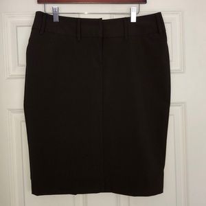 FINAL PRICE NWOT brown pencil skirt